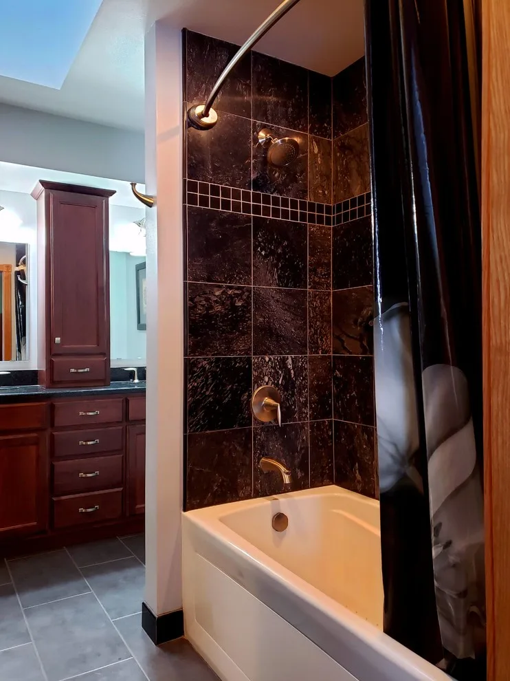 Slinger Residence - Bathroom Renovation by Cornerstone Remodeling, Ltd - Photo 7