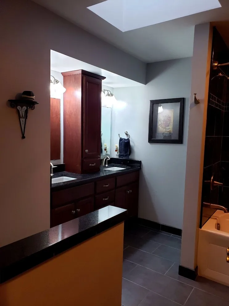 Slinger Residence - Bathroom Renovation by Cornerstone Remodeling, Ltd - Photo 37