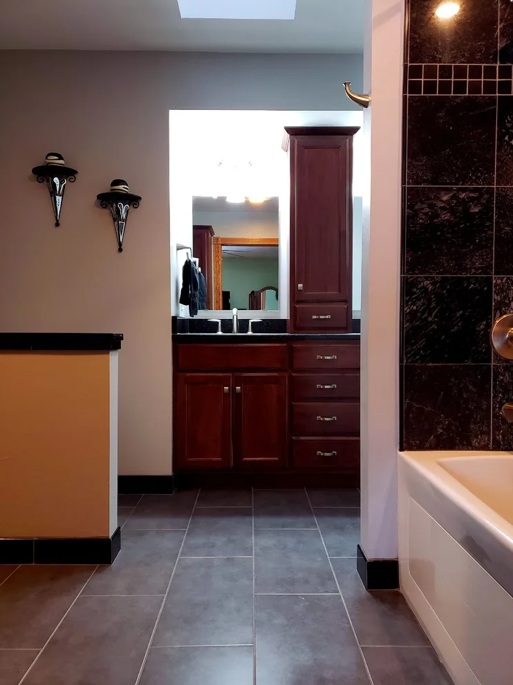 Slinger Residence - Bathroom Renovation by Cornerstone Remodeling, Ltd - Photo 20