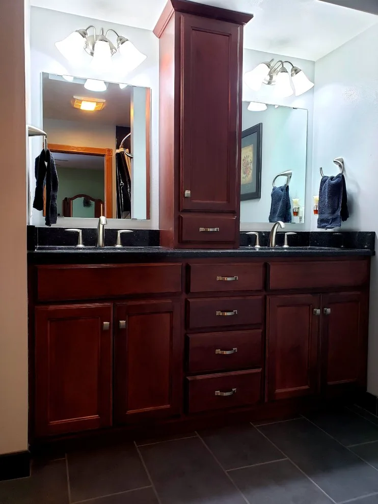 Slinger Residence - Bathroom Renovation by Cornerstone Remodeling, Ltd - Photo 3