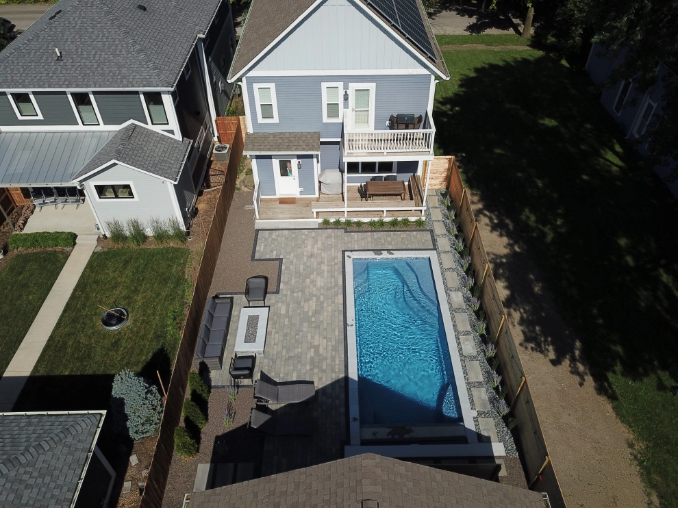 Pool Patio, Fire Pit & Landscaping by Heath Outdoor - Photo 10