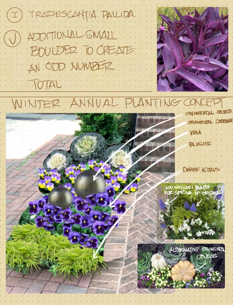 example consultation notes and sketches from an on-site meeting with additional by Heather Moll-Dunn Landscape And Garden Design - Photo 8