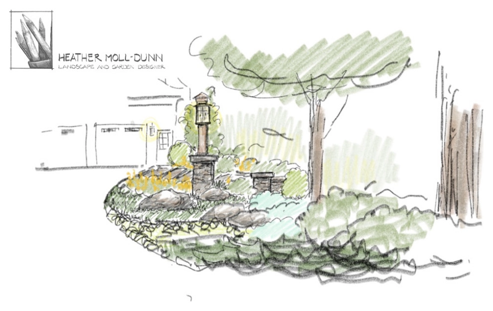 full yard refresh for client with gardening hobby by Heather Moll-Dunn Landscape And Garden Design - Photo 2