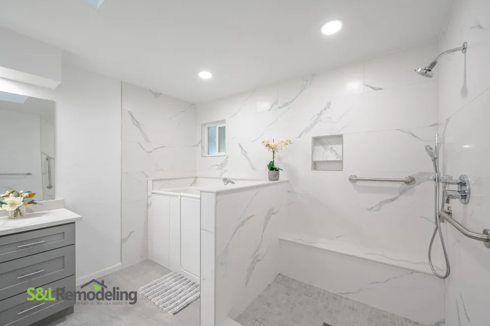 Moraga Bathroom Renovation by S&L Remodeling And Design - Photo 5