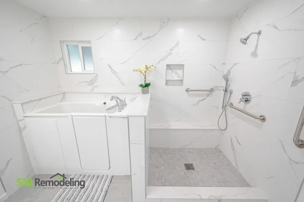 Moraga Bathroom Renovation by S&L Remodeling And Design - Photo 7