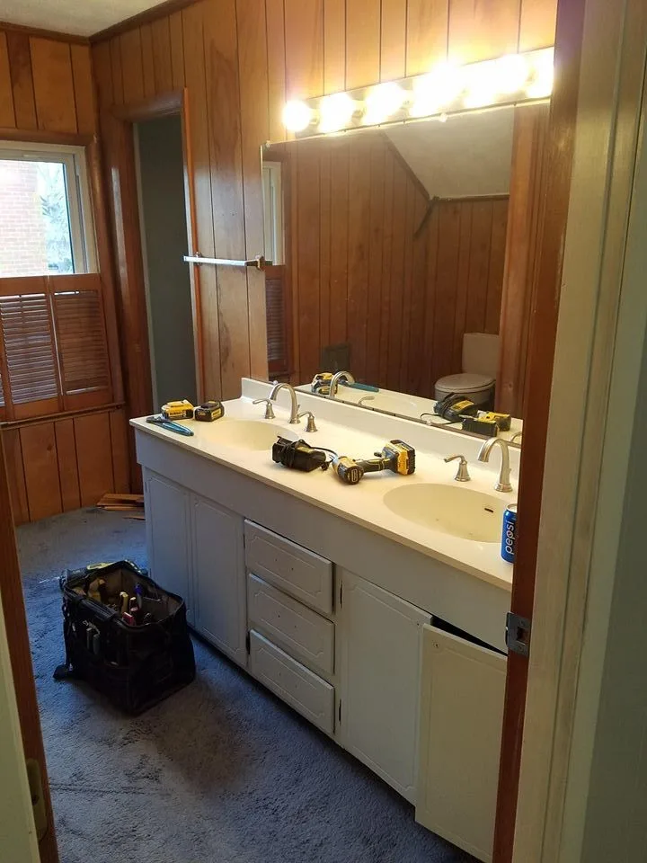 Restroom renovation by S & T Remodeling - Photo 18