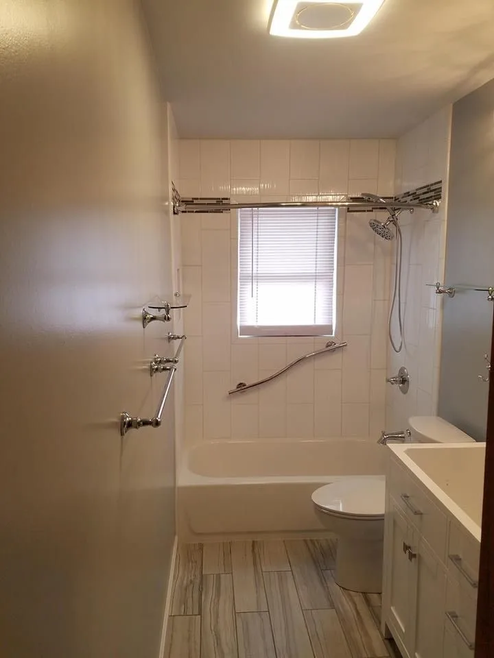 Restroom renovation by S & T Remodeling - Photo 15