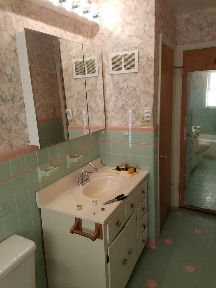 Restroom renovation by S & T Remodeling - Photo 16