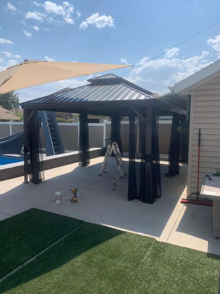Gazebo Building and Setup by Re-Up Construction, LLC - Photo 5