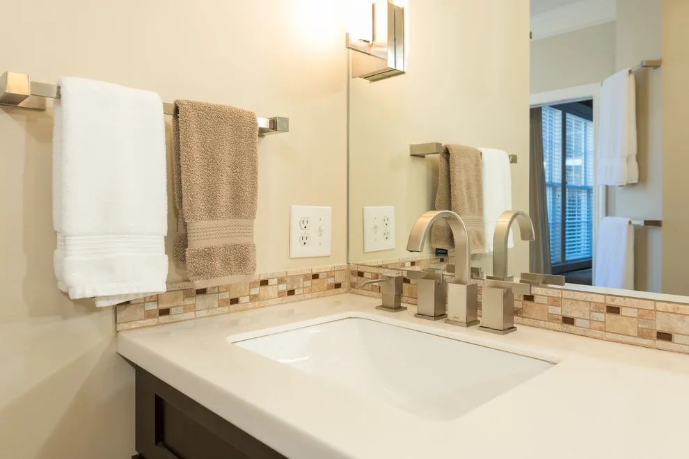 Bathroom Renovation - Tiled Shower and Tub Enclosure by First Choice Home Remodeling - Photo 6