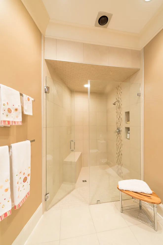 Curbless Shower Bathroom Renovation by First Choice Home Remodeling - Photo 3