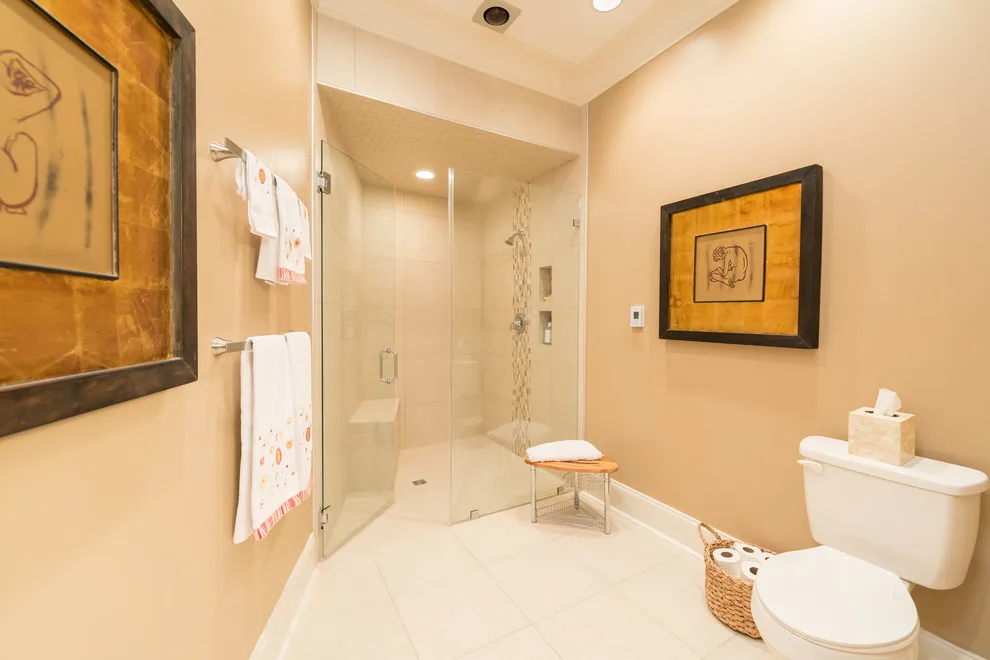 Curbless Shower Bathroom Renovation by First Choice Home Remodeling - Photo 5
