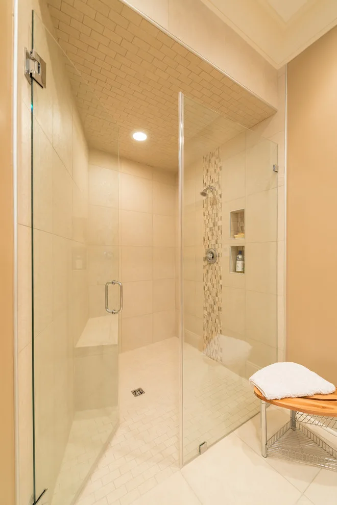 Curbless Shower Bathroom Renovation by First Choice Home Remodeling - Photo 2