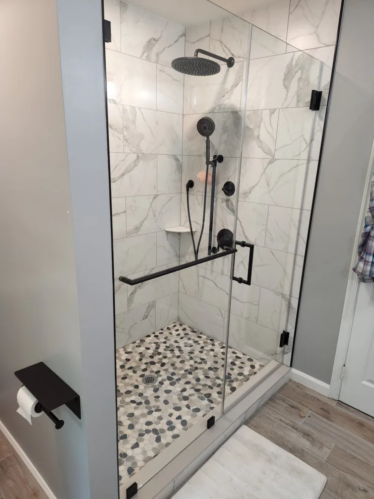 Bathroom Renovation; Walk-in Shower Transformation by Vm Home Improvement LLC - Photo 4