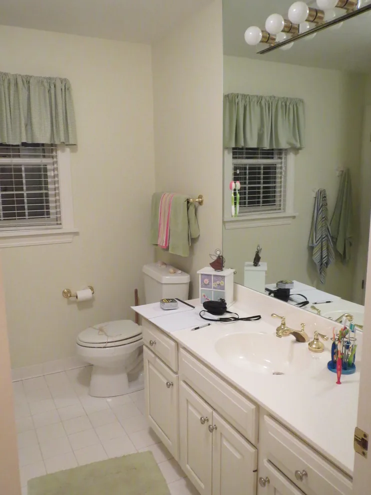 Bathroom Renovation - Transformation Showcase by Frank E. Page Remodeling, Painting, And Decorating - Photo 4