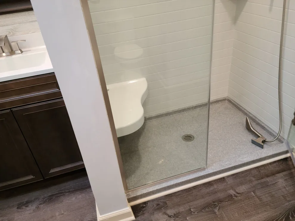 Onyx Shower Renovation for Dublin Bathroom by Stover Home Services LLC - Photo 3