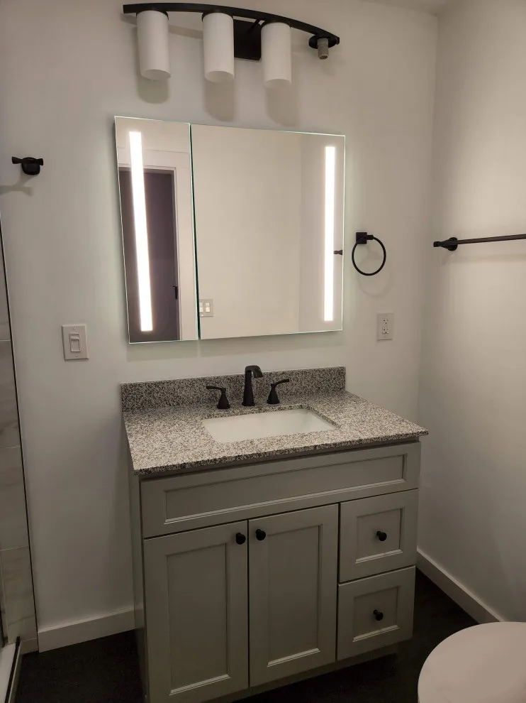 Traditional Tile Bathroom Renovation by Stover Home Services LLC - Photo 6