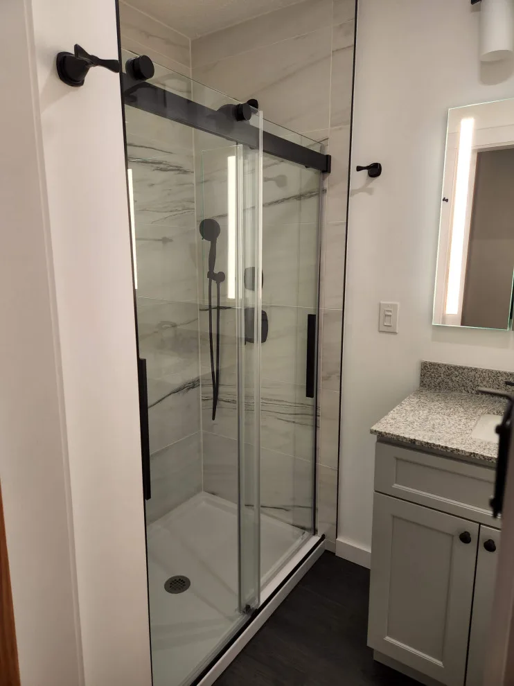 Traditional Tile Bathroom Renovation by Stover Home Services LLC - Photo 4