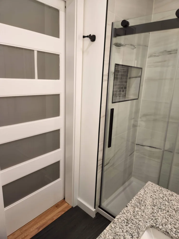 Traditional Tile Bathroom Renovation by Stover Home Services LLC - Photo 3