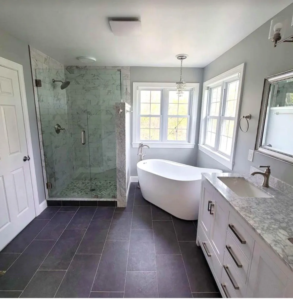 Home Renovation: Bathroom Makeover by Crown Contracting Services - Photo 19