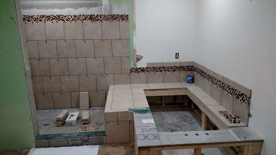 Restroom Renovations by Strickland Painting And Construction - Photo 5