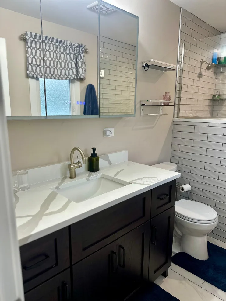 New Lenox Bathroom Renovations by Mather Construction LLC - Photo 12