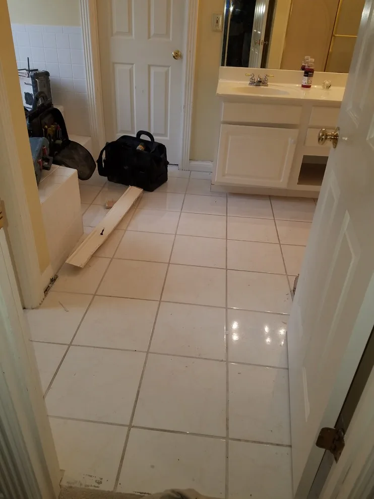Bathroom renovation by S & T Remodeling - Photo 11