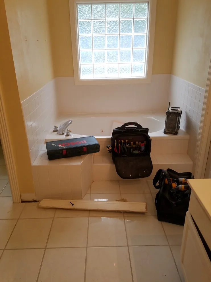 Bathroom renovation by S & T Remodeling - Photo 5
