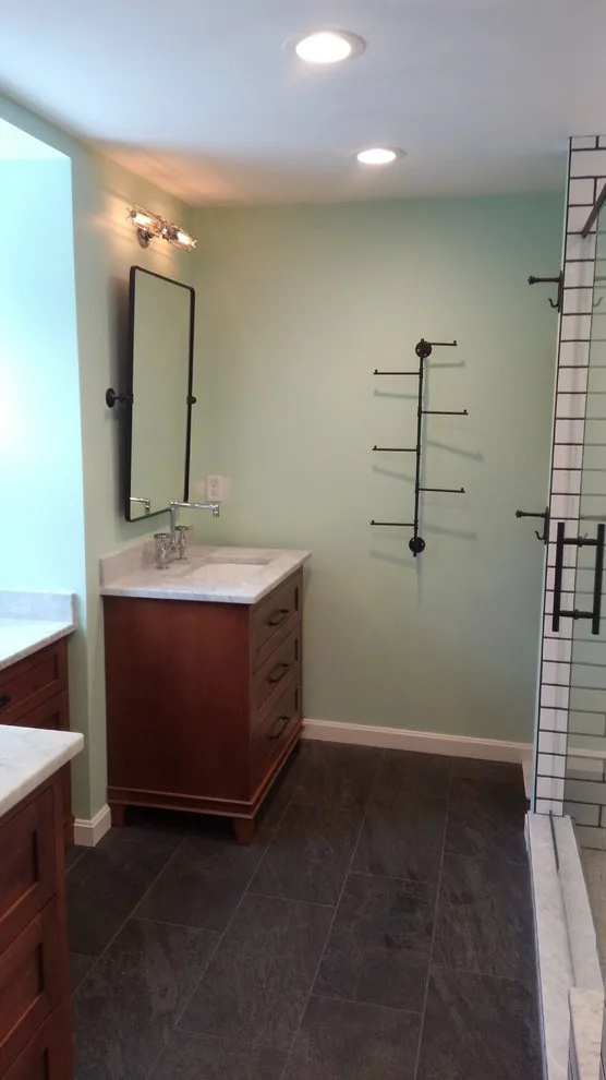 Restroom Remodeling by Apple Wood Construction, Inc. - Photo 7
