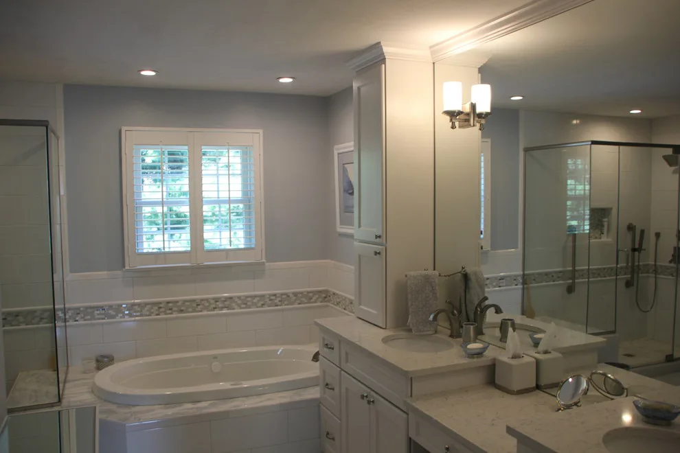 Luminous Bathroom Renovation by Aptitude Design & Build - Photo 4