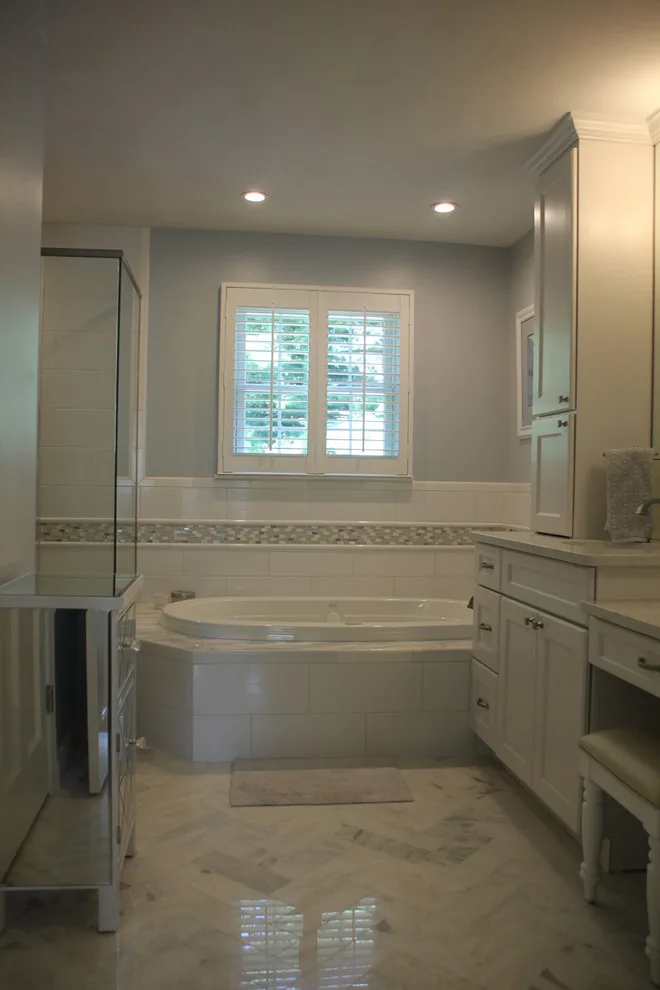 Luminous Bathroom Renovation by Aptitude Design & Build - Photo 3