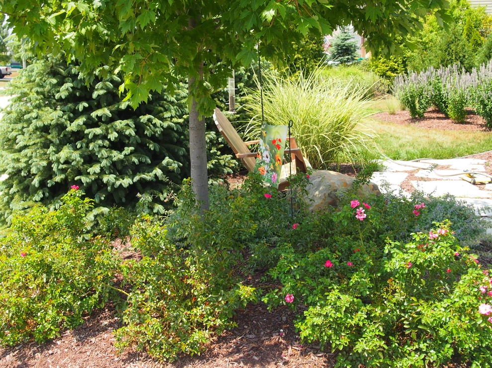 Paver Walk along Drive and Plantings by Hively Landscaping Inc. - Photo 8