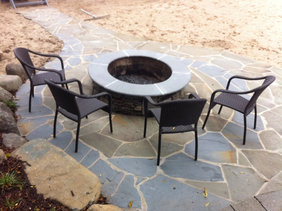 Natural Stone Lakeside Patios by Hively Landscaping Inc. - Photo 3