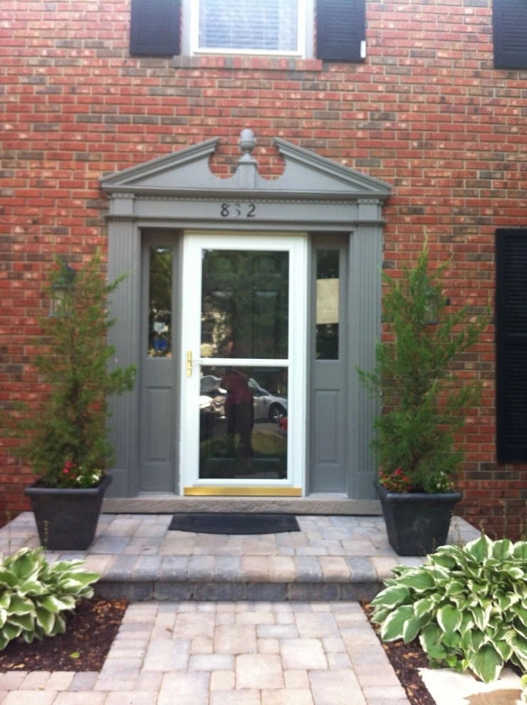 Paver Front Walk and Sitting Area by Hively Landscaping Inc. - Photo 2