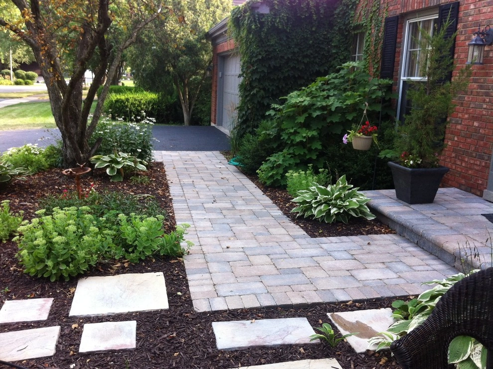 Paver Front Walk and Sitting Area by Hively Landscaping Inc. - Photo 3