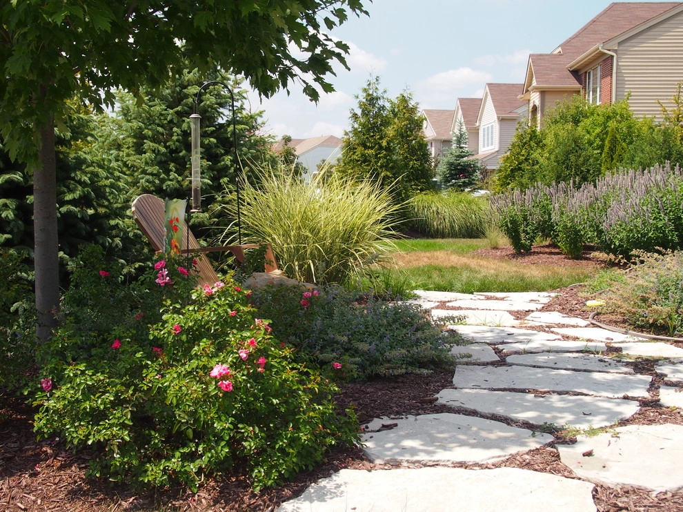 Paver Walk along Drive and Plantings by Hively Landscaping Inc. - Photo 4