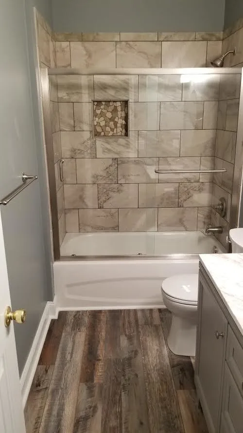 Restrooms by Ideal Creations Construction - Photo 49