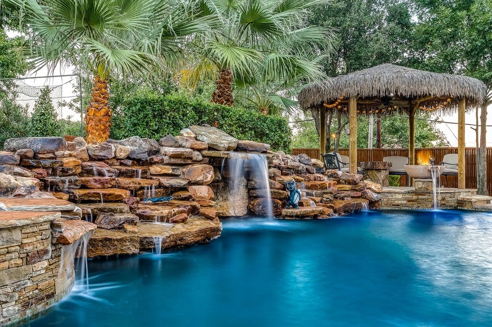 Hobert Pools Tropical Outdoor Oasis by Hobert Pools And Spas - Photo 4