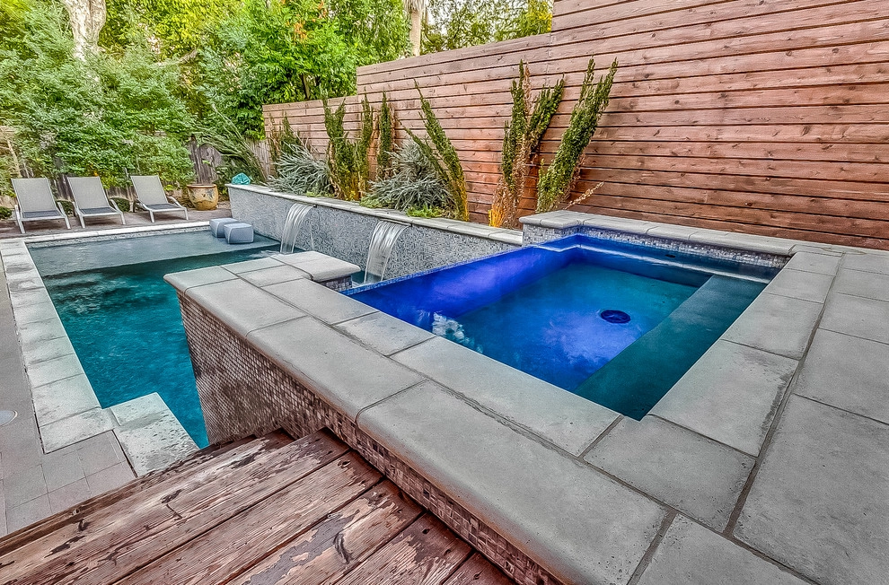 Dallas Formal Geometric Pool by Hobert Pools And Spas - Photo 2
