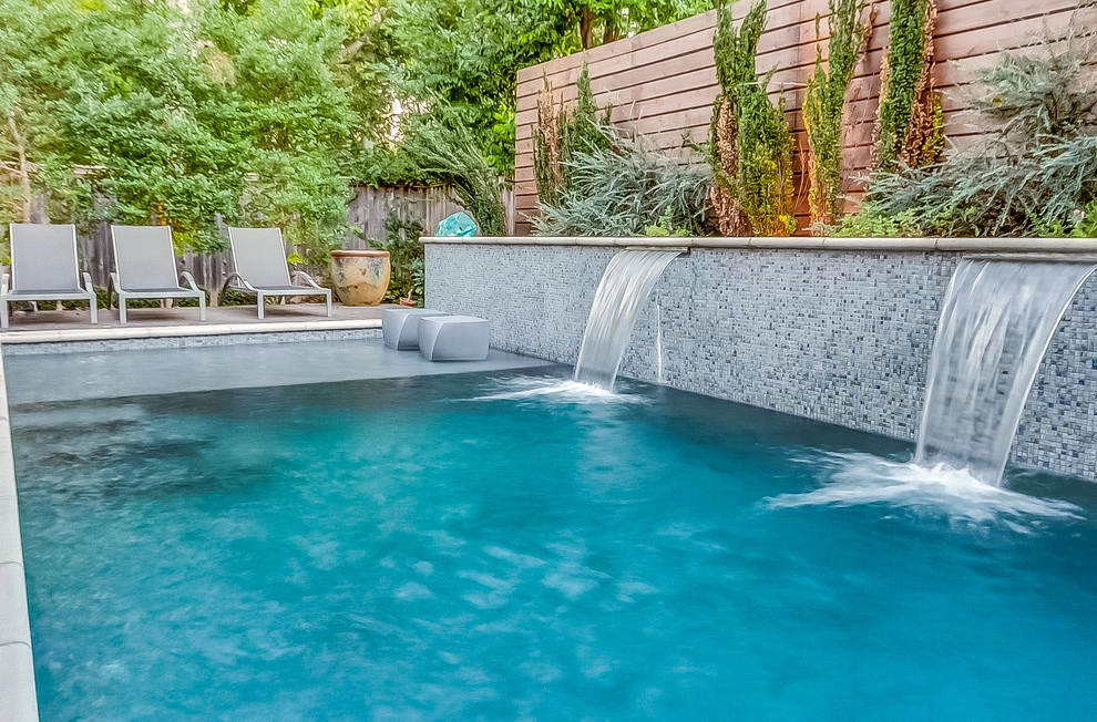 Dallas Formal Geometric Pool by Hobert Pools And Spas - Photo 5