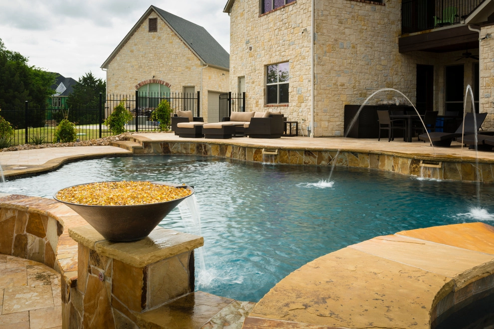 Fairview Freeform Pool and Spa by Hobert Pools And Spas - Photo 2