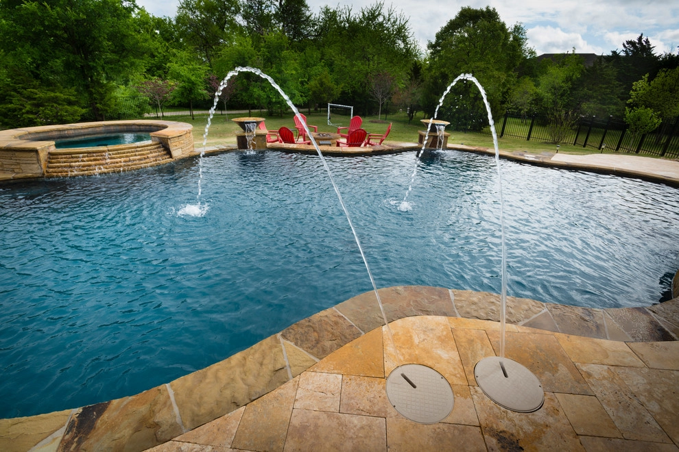 Fairview Freeform Pool and Spa by Hobert Pools And Spas - Photo 5