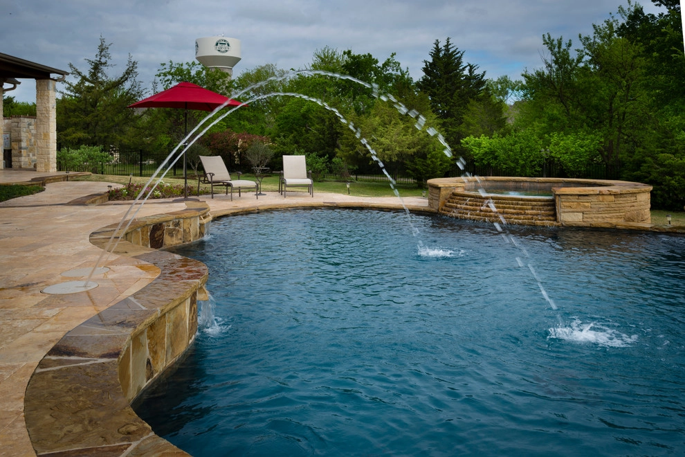 Fairview Freeform Pool and Spa by Hobert Pools And Spas - Photo 4