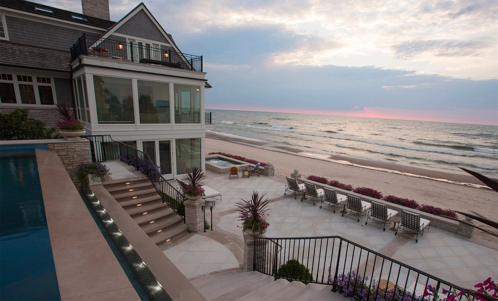 Traditional Lakefront by Hoerr Schaudt Landscape Architects - Photo 5