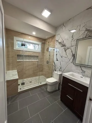 Restrooms by Silver Fox Construction Services - Photo 8