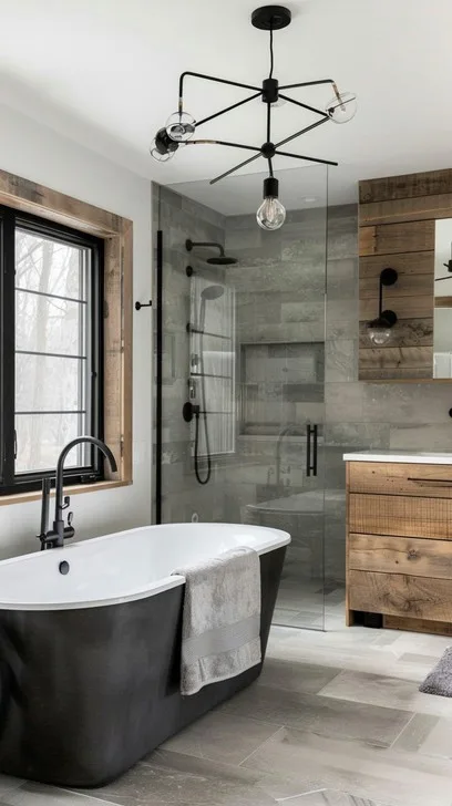 Restrooms by Silver Fox Construction Services - Photo 6
