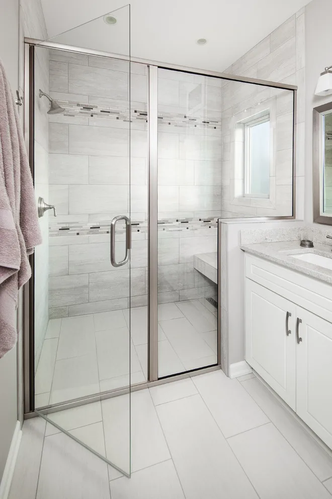 Restrooms by Sanwick Remodeling Contractors - Photo 3