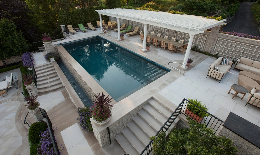 Traditional Lakefront by Hoerr Schaudt Landscape Architects - Photo 2