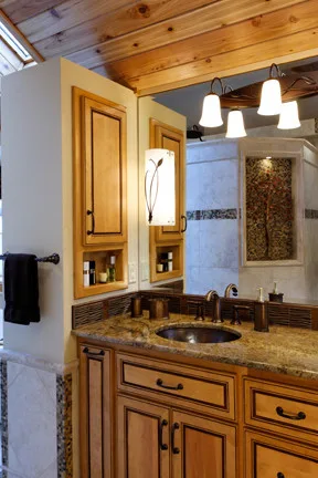 Restrooms by Sanwick Remodeling Contractors - Photo 5