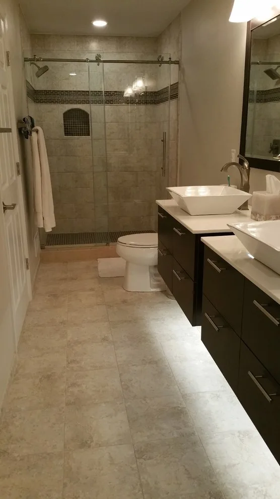 Restrooms by MAS Building And Renovations - Photo 3